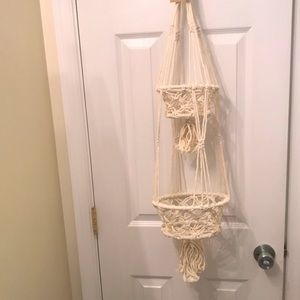 Macrame Hanging Baskets